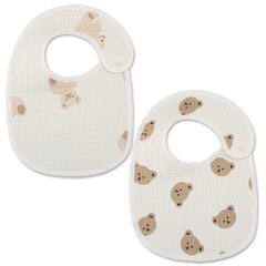 Thin Kids' Bib - Pure Cotton Waterproof Gauze Towel