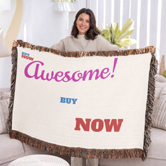 Personalized Woven Blanket