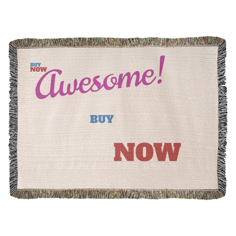 Personalized Woven Blanket